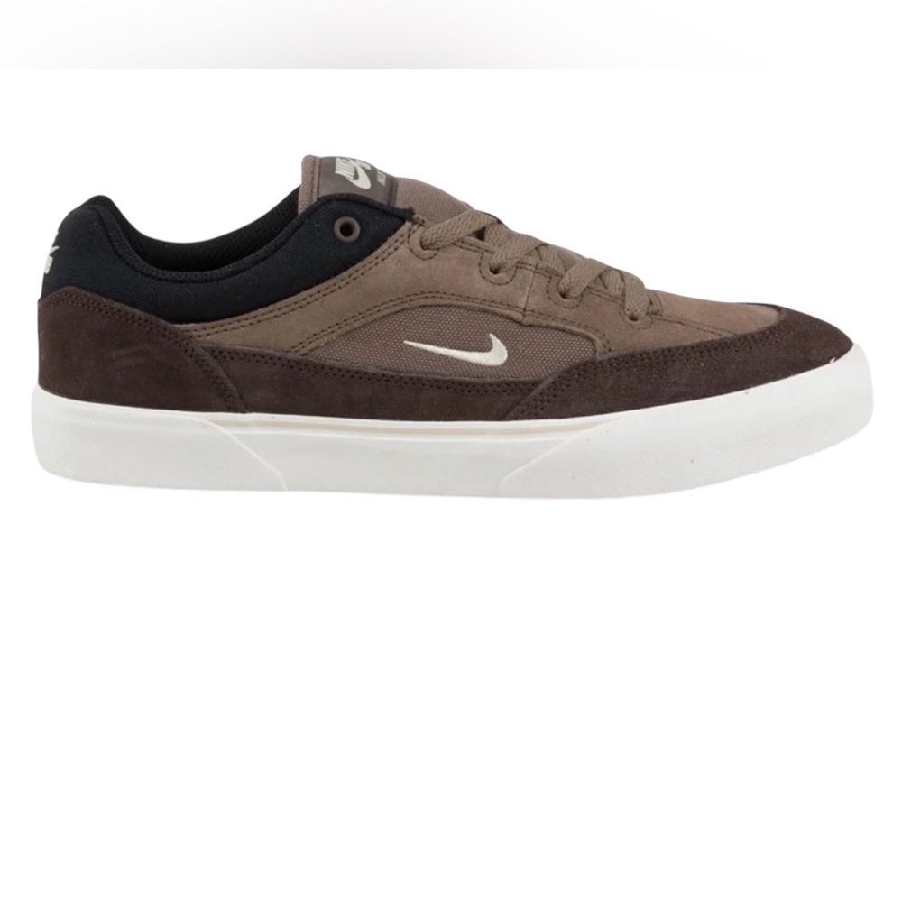 New Nike SB Malor‎ Skate Shoes Men’s Size 8 Brown / Black Low Top Sneakers